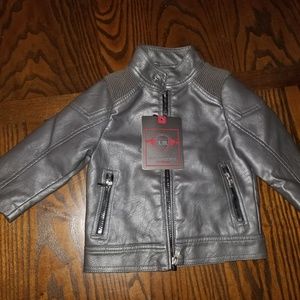 urban republic toddler leather moto jacket